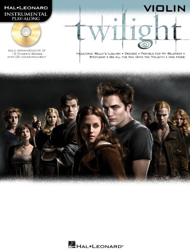 Hal Leonard Instrumental Play-Along: Twilight (Violin): Play-Along, CD für Violine: CD: Solo Arrangement of 9 Great Songs with CD Accompaniment