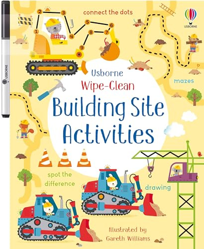 Wipe-Clean Building Site Activities (Wipe-clean Activities): 1