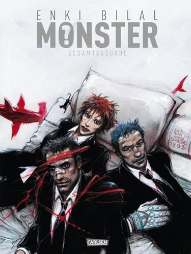 Monster Gesamtausgabe: Alle 4 Bände der postapokalyptischen Sci-Fi-Comicserie über einen Mann mit besonderen Fähigkeiten auf der Suche nach sich selbst
