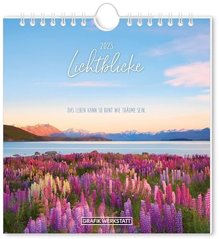 Postkartenkalender 2023 Lichtblicke: Postkartenkalender