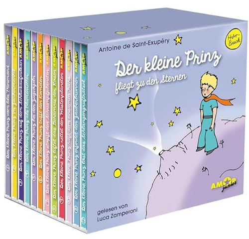 Der kleine Prinz fliegt zu den Sternen, 12er CD-Box (Folgen 1 bis 12) gelesen von Luca Zamperoni: Lesung. Ungekürzte Ausgabe
