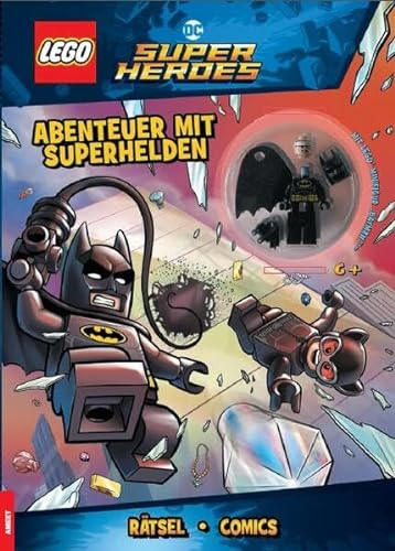 LEGO® DC - Abenteuer mit Superhelden: mit LEGO® Minifigur Batman und Accessoires (LEGO DC Comics Super Heroes)