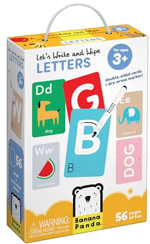 Banana Panda Let's Write and Erase Letters 3+