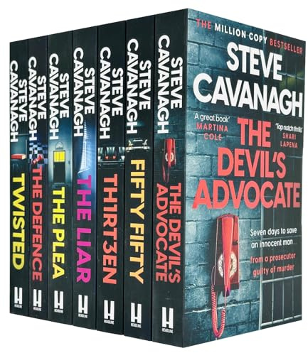 Eddie Flynn Series 7 Books Collection Set By Steve Cavanagh