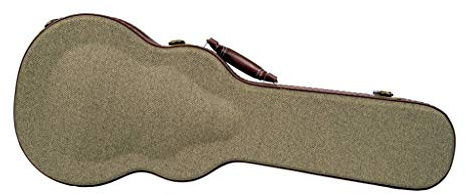 Kala ott-at Olive Tweed Tenor-Ukulele Archtop-Hartschalen Schutzhülle