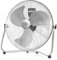 Orbegozo PW 0851 - Ventilador industrial Power Fan, aspas metálicas de 50 cm de diámetro, 3 velocidades, asa de transporte, rejilla de seguridad, 155 W