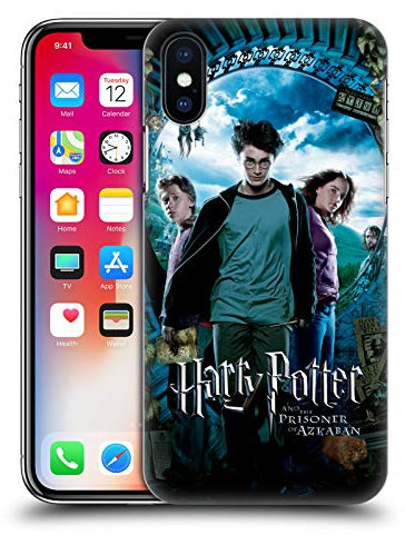 Head Case Designs Offizielle Zugelassen Harry Potter Ron, Harry & Hermione Poster Prisoner of Azkaban IV Harte Rueckseiten Handyhülle Hülle Huelle kompatibel mit Apple iPhone X/iPhone XS