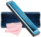 Mundharmonika Professionelle C-Dur Blues Harmonica Diatonische 24-Loch mit Fall für Blues Folk Jazz Pop für Erwachsene Kind Kinder Student Anfänger Geschenk Blau