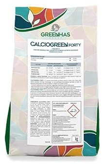 Calciogreen Forty (Ossido di calcio) (5 kg), concime idrosolubile per piante e fiori