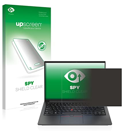 upscreen Anti-Spy Blickschutzfolie für Lenovo ThinkPad E14 Gen 4 Made in Germany, Privacy Screen Displayschutz-Folie [Sichtschutz, Blaulichtfilter]