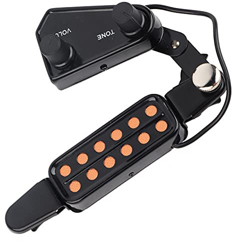 Micro Guitare Classue,Micro Pour Guitare Seche,Micro Guitare Acoustue,Stic Pick Up,Prise De Son,Prise De Guitare Pour Acoustue,Prise De Guitare Acoustue,Prise De Son 12 Sound Hole Magnetic Pip r With