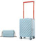 Sea choice Koffer Trolley Reisegepäck PC Hartschalenkoffer mit TSA-Schloss Rollkoffer 8 Spinnerräder 4 Schutzfüßen 36x23x55cm 40L