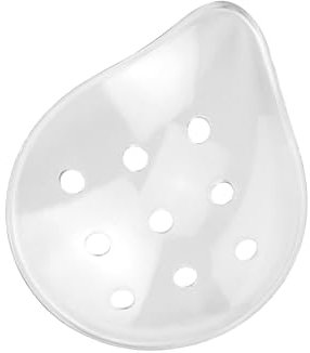 1 Pc Kunststoff Augenklappe, Augen geschüttelt, Atmungsaktive Augenpflege Versorgung, Augenschutz für Erwachsene Augenchirurgie Abdeckung (1)