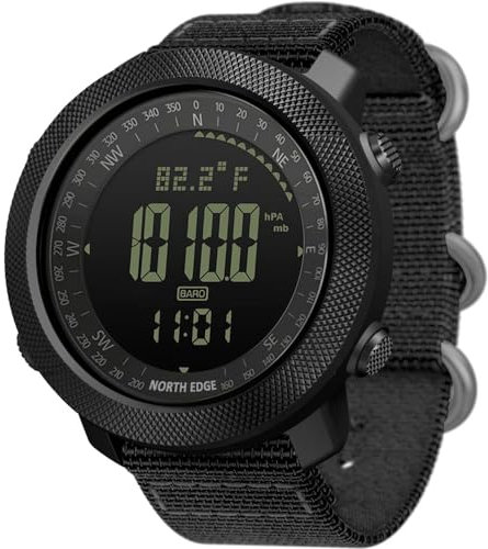 Findtime Orologio Sportivo da Uomo Militare Impermeabile Digitale Tattico Con Bussola, Pedometro, Altimetro