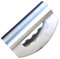 Amosfun Veggie Chopper Stainless Steel Double Bladed ChopperHerb Grinder Double Knife Salad Chopper