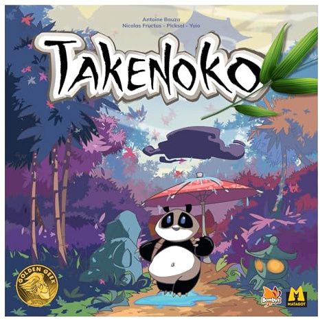 Bombyx Takenoko Refresh Brettspiel, ab 8 Jahren, 2-4 Spieler, 45 Minuten Spieldauer