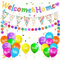 Willkommen Zuhause Deko Welcome Home Banner Welcome Back Girlande Herzlich Willkommen Zurück Dekoration für Zuhause Baby Geburt Showerparty Bunt