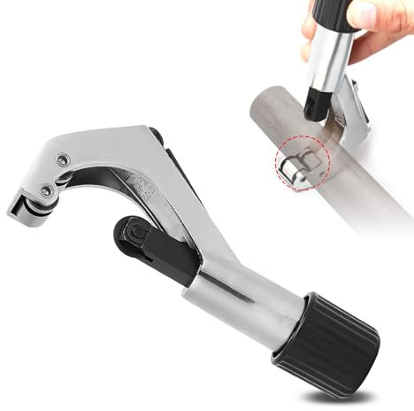 EIMSOAH Bike Tube Cutter, Seatpost Bike Front Fork Cutter,High Hardness Mountain Bike Front Tube Cutting Tool for Cutting Fork, Handlebar for 6-42mm Tube Bike Accessory