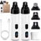 Silent Groom Pro – USB Rechargeable Dog Nail Grinder | Advanced Silent Groom Pro for Dogs with Precision Trimming | Ergonomic & Quiet Dog Nail Trimmer for All Breeds (2 Set)