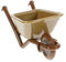 ORFOFE modèle de Chariot modèles de Chariots d'accessoires de Jardin Jouets Décoration de Jardin Miniature transpalette Manuel modèles de Mini-Chariots Jouet Chariot Miniature Abdos Brown