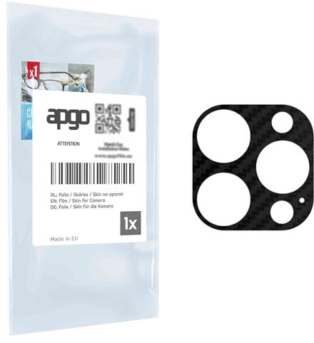 apgo Lens Protection Film for Camera Island for Apple iPhone 16 Pro Max, Camera Protection, Sticker