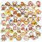 50 Stück Monkeys Aufkleber, Monkey Stickers Set Vinyl Wasserdicht Aesthetic Aufkleber, Geschenk für Kinder Jugendliche Erwachsene Jungen, für Auto Laptop Telefon Gitarre Skateboard