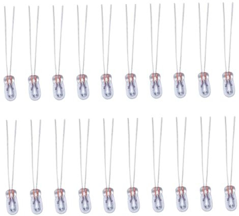 Kalastussaari Ampoules de 20 pcs, lampe miniature 12V 30mA