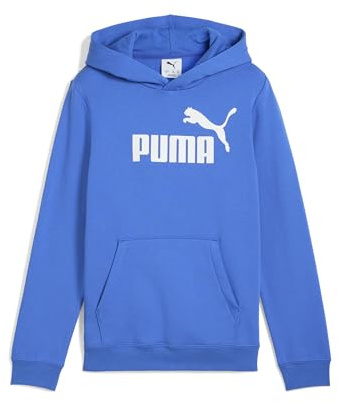 PUMA Jungen ESS No. 1 Logo Fleece-Hoodie 176, Mountain Blue