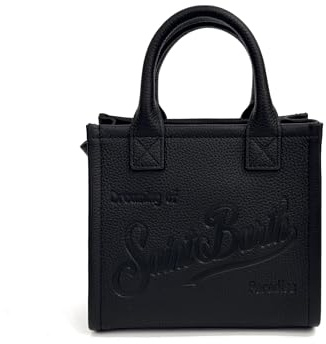 SAINT BARTH Borsa a mano VANITY MINI - Leather Nero 00748I (nero, Piccola)