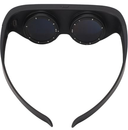 BTOSEP Smart Glasses VR Headset 4K HD 3D IMAX Gaint Screen Light Weight Myopia Friendly VR Goggles for Game Video