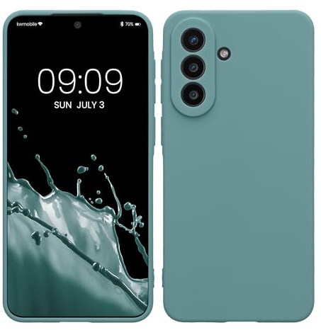 kwmobile Handyhülle für Samsung Galaxy A57 5G Hülle - weiches Handy Silikon Case - Schutzhülle Cover - Arctic Night