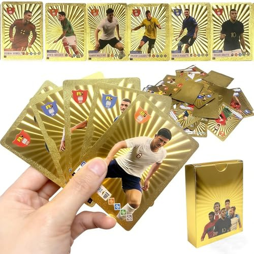 55 Fußball Star Karte,Fußballkarten,Soccer Star Collection Cards,Fußball sammelkarten,über Stars,Teams und stadien