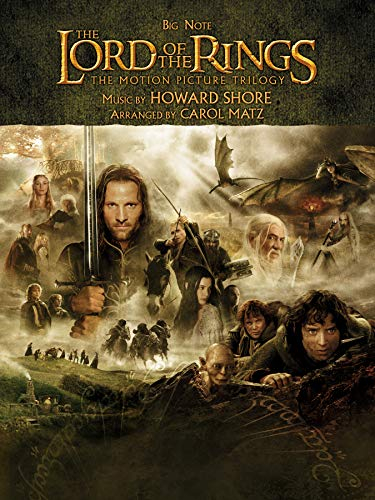 The Lord of the Rings: The Motion Picture Trilogy (Big Note): Music from the Motion Pictures Arranged for Big Note Piano