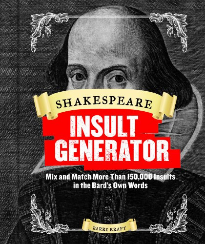 Shakespeare Insult Generator: Mix and Match More Than 150,000 Insults in the Bard's Own Words