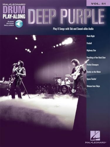 Deep Purple: Drum Play-Along Volume 51 (Hal Leonard Drum Play-Along, 51, Band 51)
