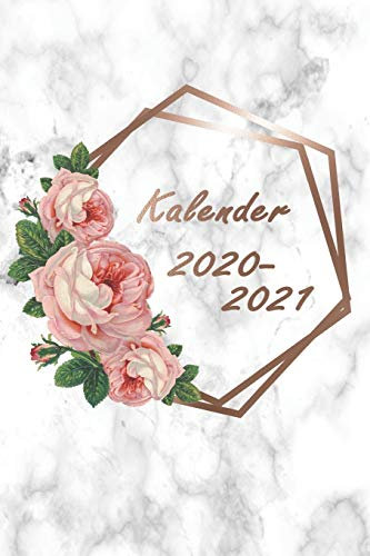 Kalender 2020/2021: A5 Kalender mit Praktischer Wochenübersicht für die Organisation deiner Termine I Jahreskalender mit viel Raum für Notizen