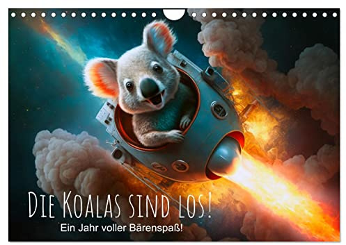 Die Koalas sind los! Ein Jahr voller Bärenspaß (Wandkalender 2026 DIN A4 quer), CALVENDO Monatskalender: Dieser Kalender ist randvoll mit den ... zum Lachen bringen wird. (CALVENDO Tiere)