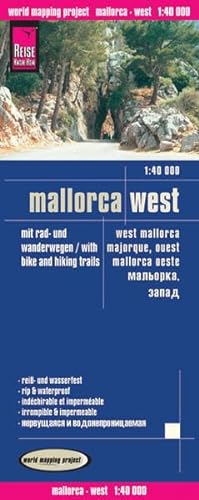 Reise Know-How Rad- und Wanderkarte Mallorca West (1:40.000): world mapping project
