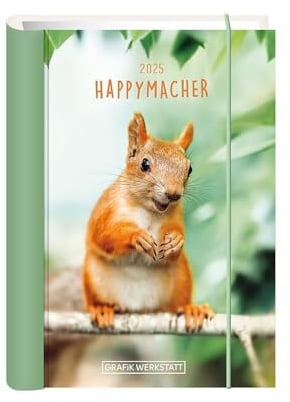 Terminplaner 2025 Happymacher: Terminplaner Hardcover