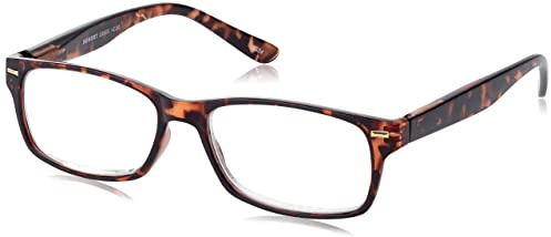 Robert Lesebrille Reader Kunststoffbrille mit Federscharnier (+2,50, havanna)