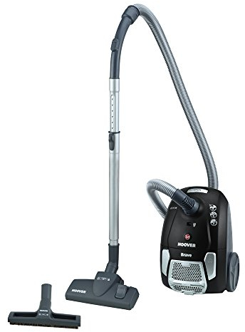 Hoover Brave BV71_BV20 Aspirateur Traineau avec Sac, Puissant 70W, Ultra Maniable, Compact, Brosse Spécial Parquet, Grande Capacité 2,3L, Performance, Filtre EPA