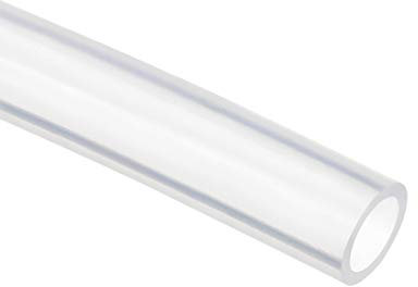 sourcing map Tuyau en silicone flexible 9 mm ID x 12 mm OD 1 m Tuyau d'air pour transfert de pompe Transparent