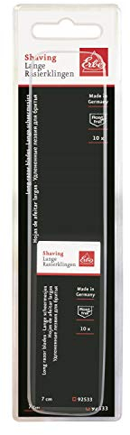 Rostfrei Rasierklingen Erbe Solingen Stainless Steel Edel Stahl Lang 10 Stück