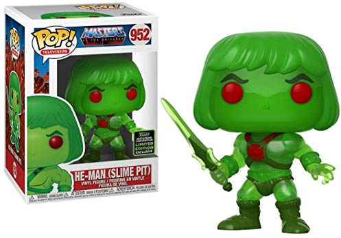 Funko Pop! Masters of The Universe He Man Slime Pit Shared Sticker 2020 ECCC Exclusive