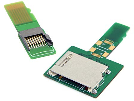 xiwai 1Set SD TF Card Socket Female to Micro-SD TF Male Memory Card Kit Extension Adapter Testing Tools Extender