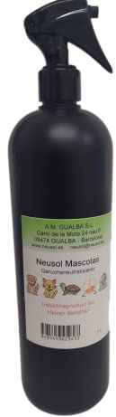 Neusol Mascotas - Haustiere - Geruchsvernichter Urin KOT Erbrochenes... Hunde Katzen (1 L)