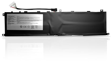 BTY-M6L Sostituzione della batteria del laptop per MSI GS65 GS75 Stealth Thin 8SE 8SF 8SG 8RF 9SD 9SE 9SF 9SG PS63 Modern 8RC P65 Creator 8RD 8RE P75 GS60 Series(15.2V 80.25Wh)