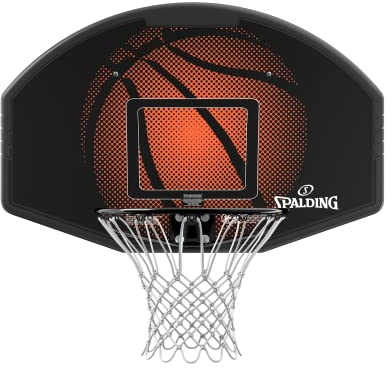 Spalding Unisex-Erwachsene Highlight Combo 44 Zoll SP-Dis Backboards, Schwarz, Einheitsgröße