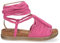 shoes&blues.es 65551-Sandalia Plana para Mujer, Comodas, con Cierre de Tiras al Tobillo, Primavera Verano 2022. Talla 37 Fucsia