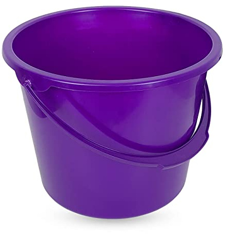 York Eimer Fabio Stalleimer Futtereimer Plastikeimer 4L (Lila)